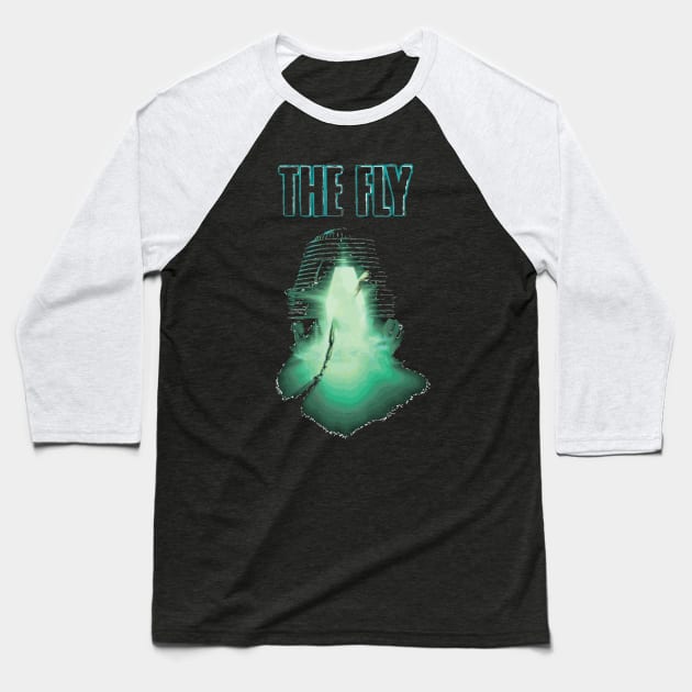 the fly Baseball T-Shirt by horrorshirt